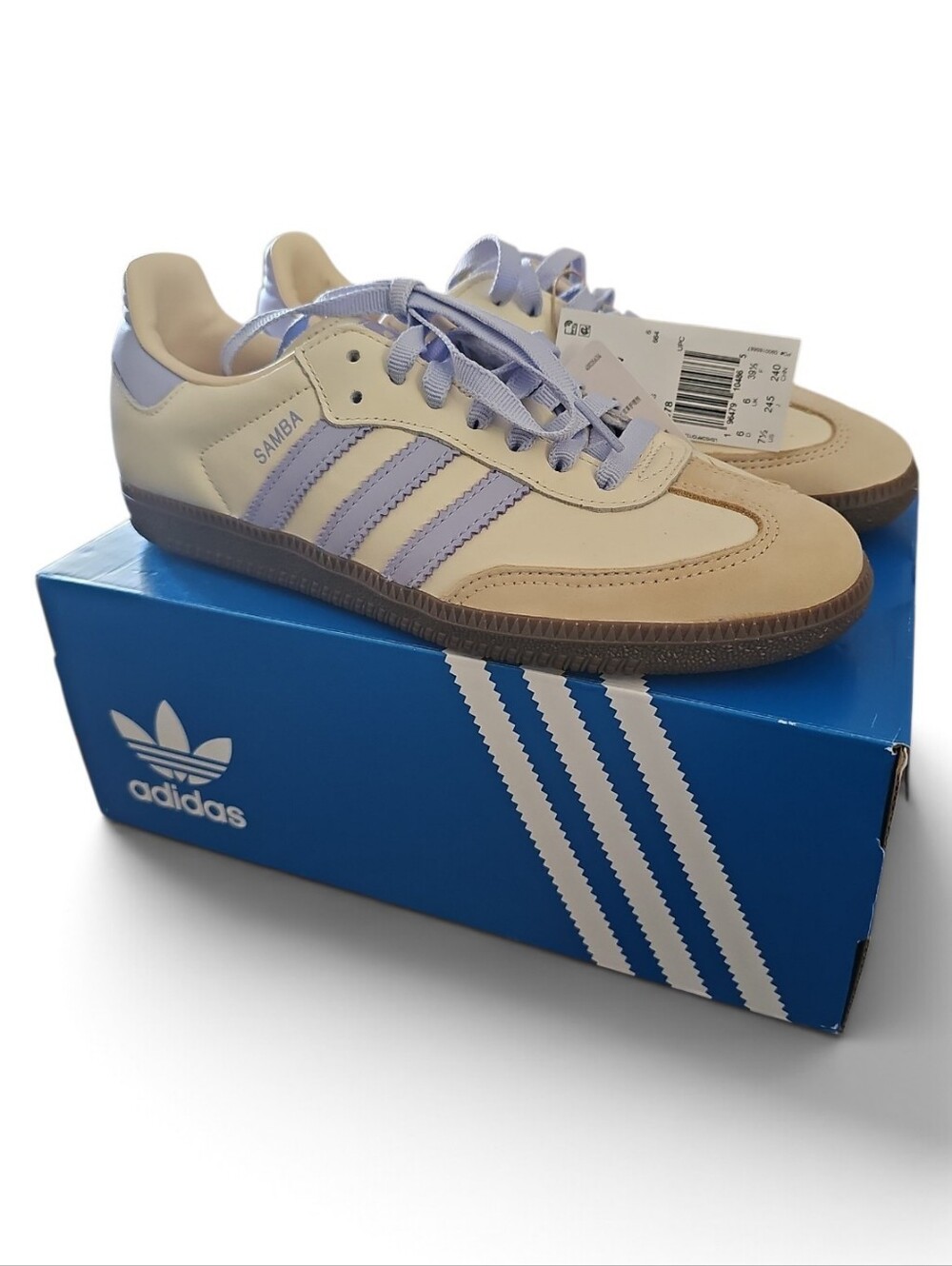 Adidas Samba OG W Women's Black Leather Sneakers